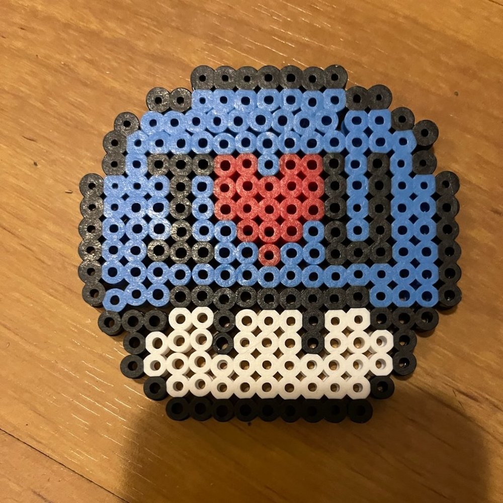 I Love You Mario Mushroom